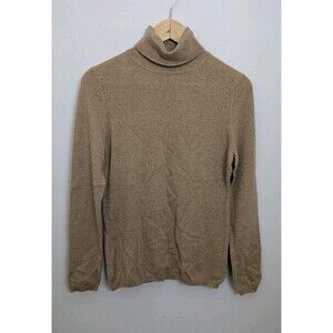 Charter Club Women's Cashmere Luxury Turtleneck Sweater Quiet Luxury   Soft SZ S